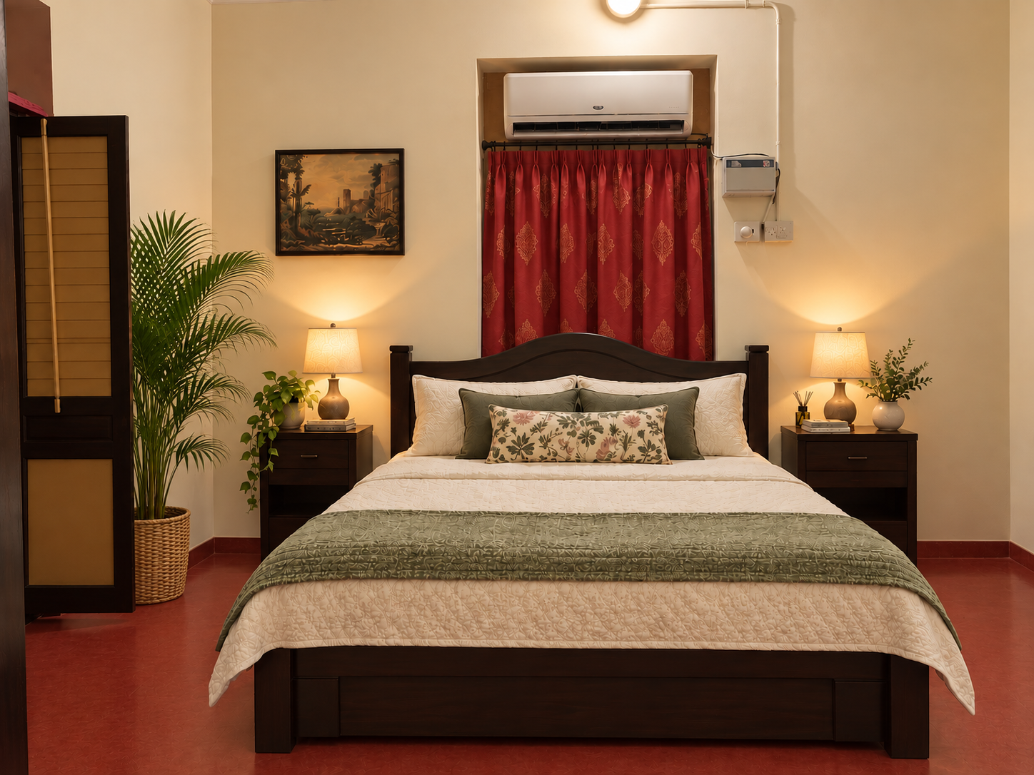 Boutique bedroom at Harley's House
